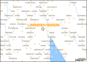 map of Linphone Kyaungna