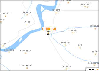 map of Linpuji