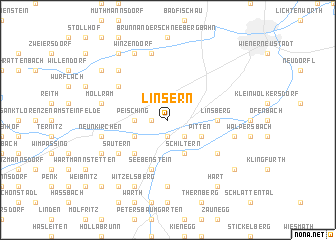 map of Linsern