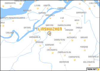 map of Linshuizhen