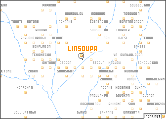 map of Linsoupa