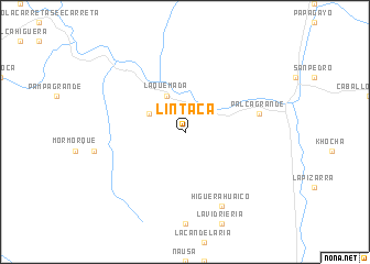 map of Lintaca