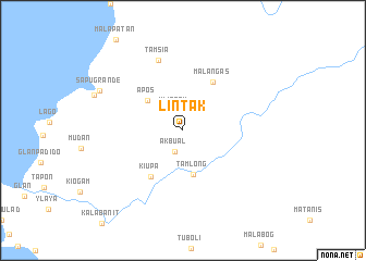 map of Lintak