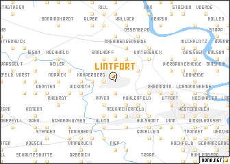 map of Lintfort