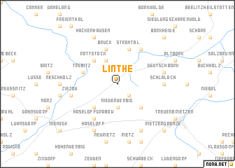 map of Linthe