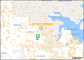 map of Linthicum Oaks