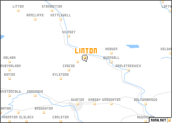 map of Linton