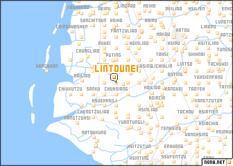 map of Lin-t\