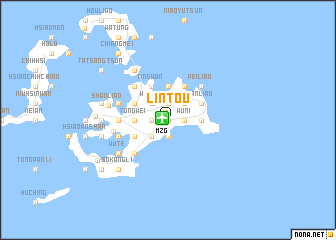 map of Lin-t\