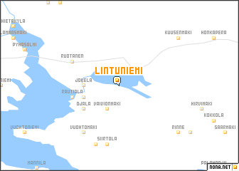 map of Lintuniemi