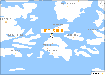 map of Lintusalo