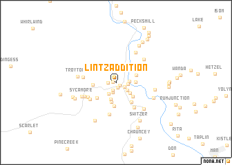map of Lintz Addition