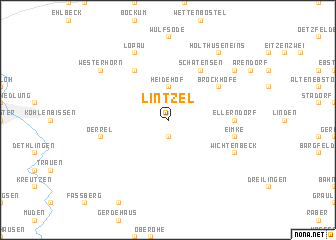 map of Lintzel