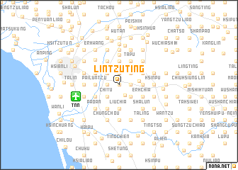 map of Lin-tzu-ting