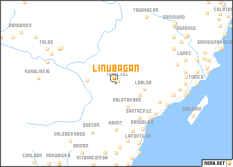 map of Linubagan