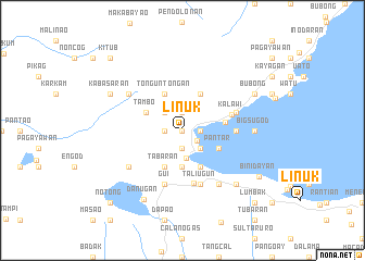 map of Linuk