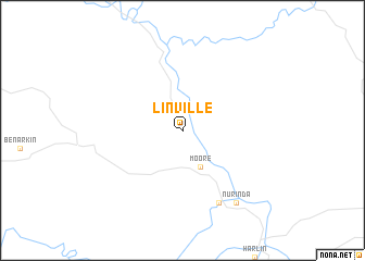 map of Linville