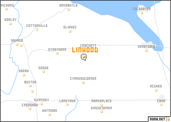 map of Linwood