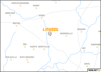 map of Linwood