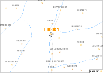 map of Linxian
