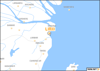 map of Linxi