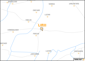 map of Linxi
