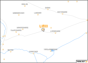 map of Linxi