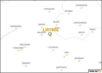 map of Linyang