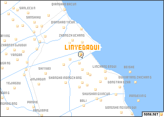 map of Linyedadui