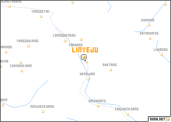 map of Linyeju