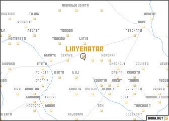 map of Linyé Matar