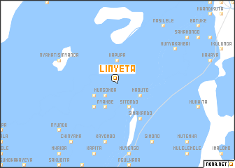 map of Linyeta