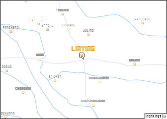 map of Linying