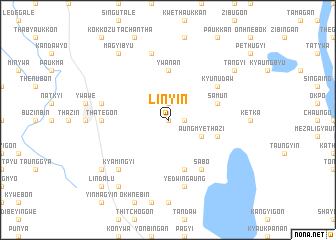 map of Linyin