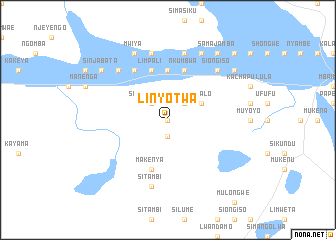 map of Linyotwa