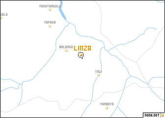 map of Linza