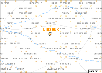 map of Linzeux