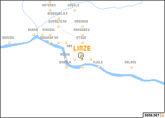 map of Linzé