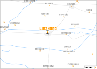 map of Linzhang