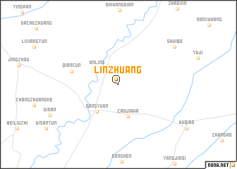 map of Linzhuang