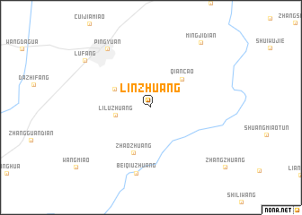 map of Linzhuang