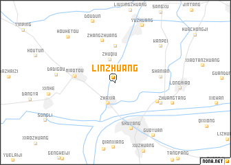 map of Linzhuang