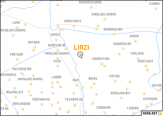 map of Linzi