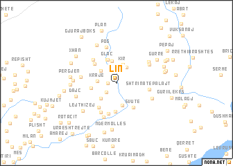 map of Lin