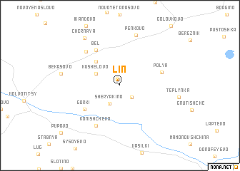 map of Lin\