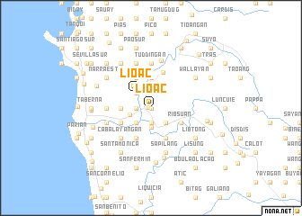 map of Lioac