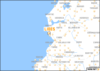 map of Lioes