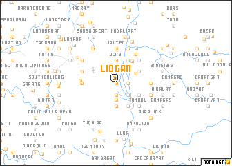 map of Liogan