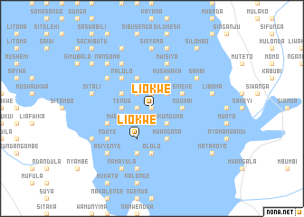 map of Liokwe