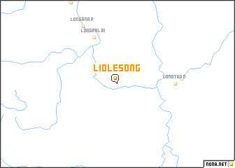 map of Lio Lesong